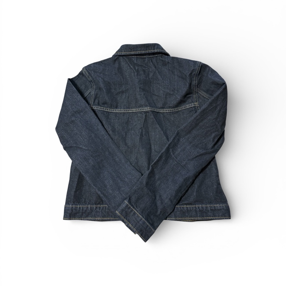 NWT Wild Fable Womens Small Dark Wash Denim Zip-Up Jacket - Picture 3 of 8